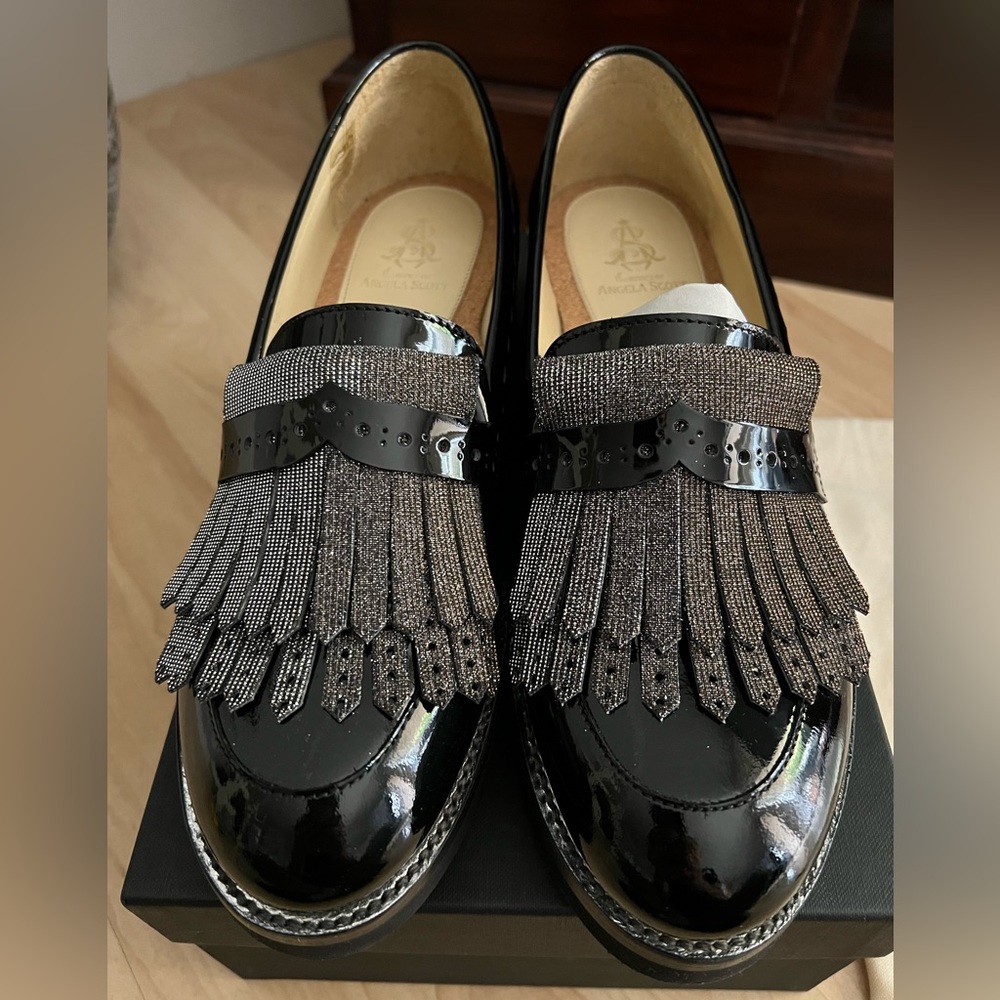 New The Office of Angela Scott Mr. Pennywise loafers 39